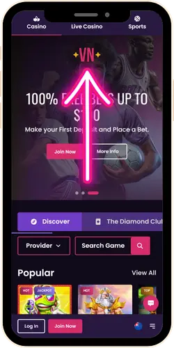 VegasNow Casino site