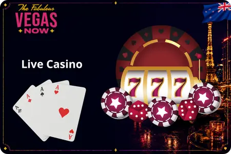 Vegas Now Casino live casino section