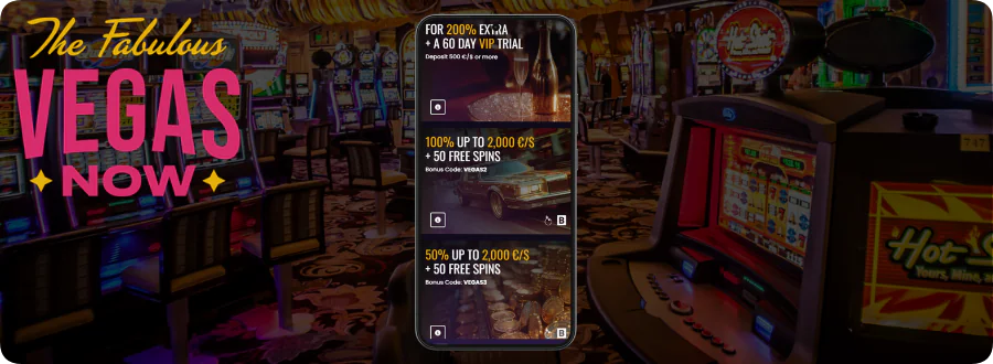 Bonuses and Promotions VegasNow